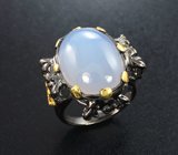 Серебряное кольцо с халцедоном