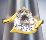 Золотое кольцо с морганитом 3,16 карата Золото