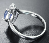 Чудесное серебряное кольцо с танзанитом Серебро 925