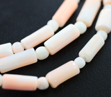 Натуральные solid кораллы на нити 47,15 карата 