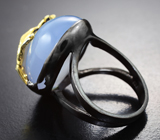 Серебряное кольцо с халцедоном 27,27 карата