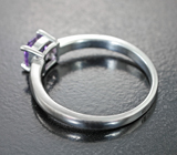 Изящное серебряное кольцо с аметистом Серебро 925