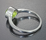 Чудесное cеребряное кольцо с перидотом Серебро 925