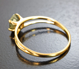 Кольцо с уральским александритом 1,07 карата Золото