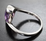 Изысканное серебряное кольцо с аметистом Серебро 925