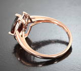 Чудесное серебряное кольцо с альмандином гранатом Серебро 925
