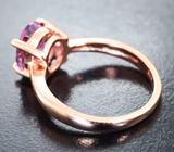 Прелестное серебряное кольцо с аметистом Серебро 925