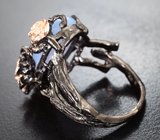 Серебряное кольцо с халцедоном 7,7 карата