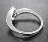 Прелестное серебряное кольцо с голубым топазом