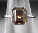 Серебряный комплект с дымчатым кварцем Серебро 925