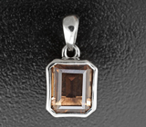 Серебряный комплект с дымчатым кварцем Серебро 925