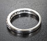 Прелестное cеребряное кольцо с танзанитами