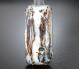 Массивное золотое кольцо с редким астрофиллитом с уникальными золотистыми включениями 79,55 карата