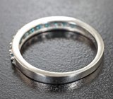 Элегантное серебряное кольцо с апатитами