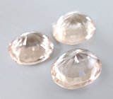 Набор из 3 морганитов 6,85 карата