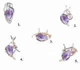 Резной аметист 58,22 карата + дизайн в подарок