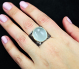 Серебряное кольцо с аквамарином 10,97 карата