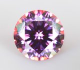 Розовый муассанит высокой чистоты 0,98 карата 