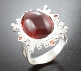 Серебряное кольцо с карнелианом