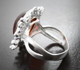 Серебряное кольцо с карнелианом