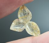 Резной кварц с включением рутила 4,76 карата
