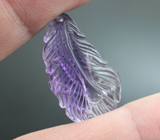 Полихромный резной аметист 16,99 карата