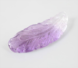 Крупный полихромный резной аметист 21,12 карата