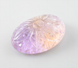 Крупный резной аметрин 21,18 карата