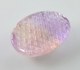 Крупный резной аметрин 21,18 карата
