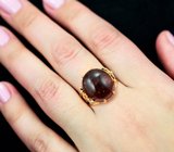 Золотое кольцо с крупным рубеллитом 26,18 карата, пурпурно-розовыми сапфирами и бриллиантами