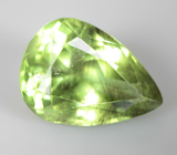 Перидот с рутилом 7,92 карата