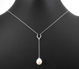 Серебряное колье с жемчугом