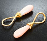 Подвесы для серег с solid кораллами 5,27 карата