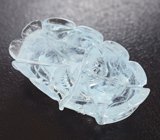Крупный резной аквамарин 27,18 карата 