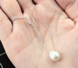 Серебряное колье с жемчугом Серебро 925