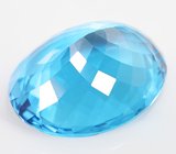 Крупный! Чистейший Swiss Blue топаз 60,53 карата 