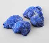 Крупная пара азурита 34,92 карата