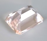 Чистейший крупный морганит 17,66 карата 