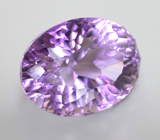 Чистейший крупный уругвайский аметист лазерной огранки 34,2 карата