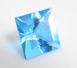 Swiss blue топаз авторской огранки 7,31 карата