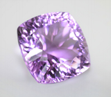 Крупный! Чистейший аметист лазерной огранки 47,35 карата