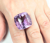 Крупный! Чистейший аметист лазерной огранки 47,35 карата