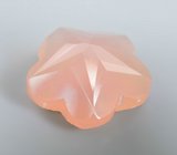 Розовый кварц авторской огранки 8 карат