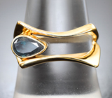 Золотое кольцо с насыщенным уральским александритом 0,71 карата