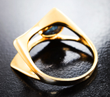 Золотое кольцо с насыщенным уральским александритом 0,71 карата