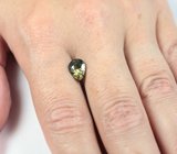 Зеленовато-желтый циркон 2,68 карата