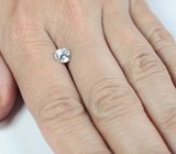 Бесцветный циркон 1,72 карата 