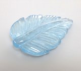 Крупный резной аквамарин 19,3 карата