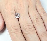 Редкий цвет! Розовато-оранжевый циркон 3,62 карата 