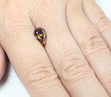 Желто-оранжевый циркон 3,13 карата 